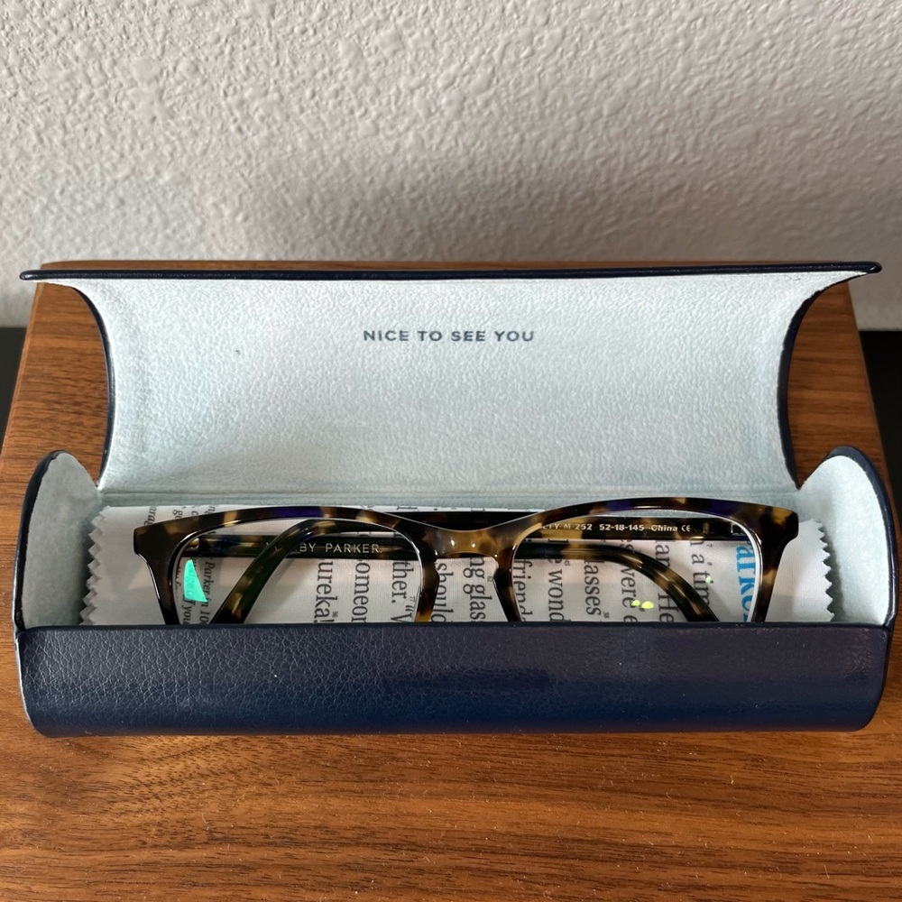 Warby Parker Welty Glasses Frames M 252 52-18-145 Violet Magnolia - Picture 11 of 11